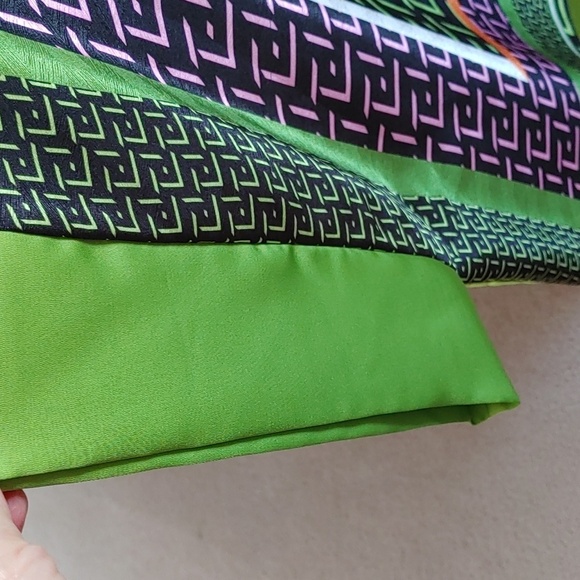 💚Vivian Shyu Made in Italy Oversized Geometric Bohemian Look Tunic - Picture 5 of 11